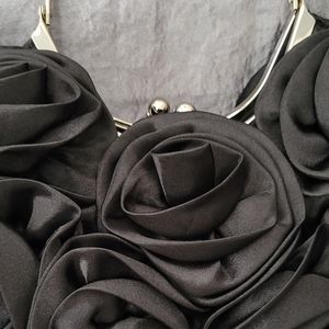 Silk Roses evening handbag